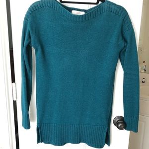 Loft dark teal sweater